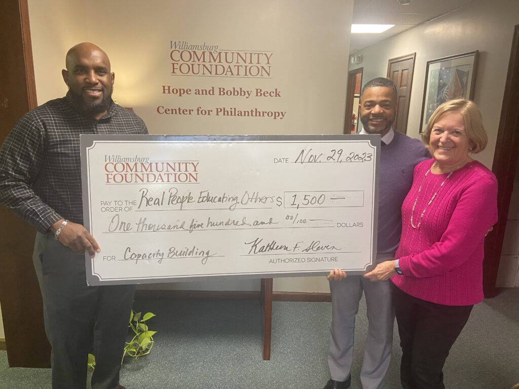 RPEO, Rob Till Garden to Receive First Capacity Building Grants from Williamsburg Community Foundation