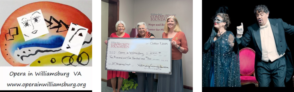 WCF’s Surprise Grant to Opera in Williamsburg Supports World-Class Performances